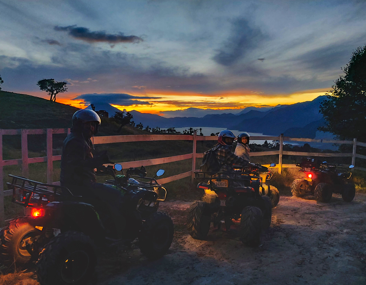 Lake Sunset tour ATV